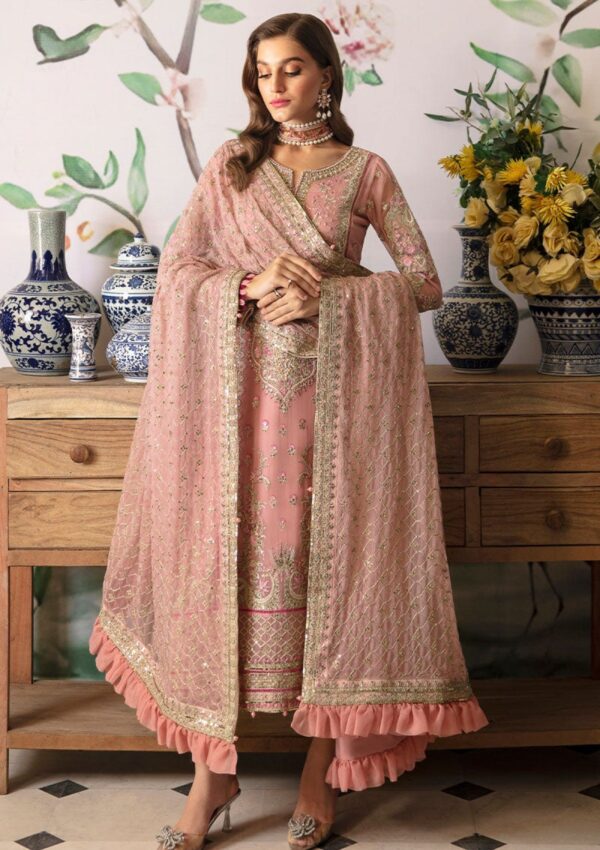 Gulaal Vol 02 Gec24 01 Viviana Embroidered Chiffon Formal Collection - Image 5