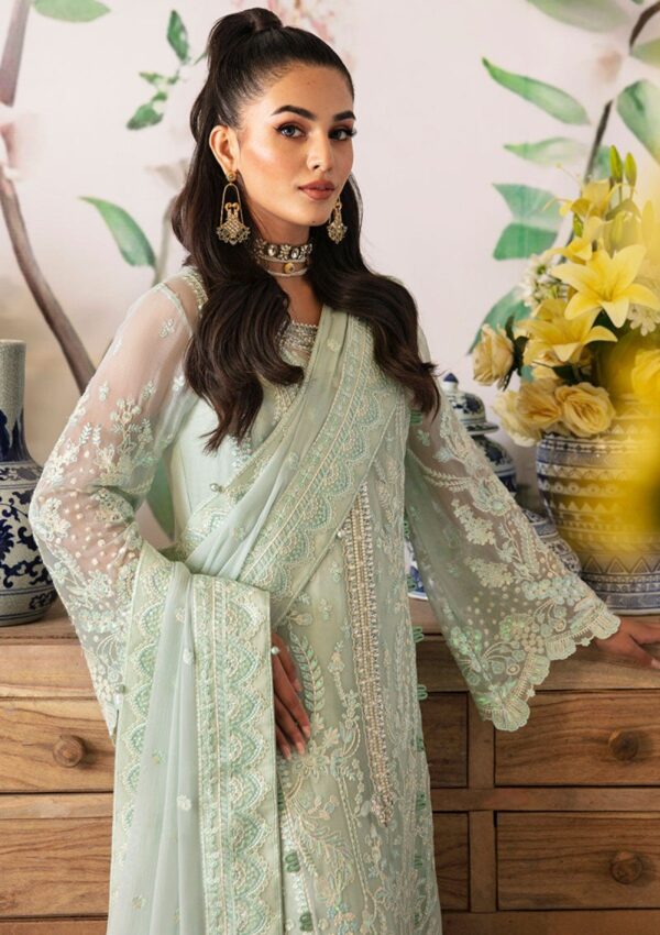Gulaal Vol 02 Gec24 02 Jade Embroidered Chiffon Formal Collection - Image 2