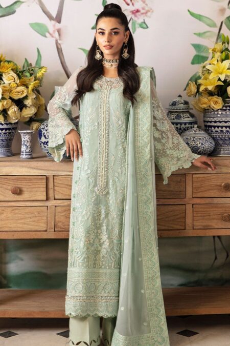 Gulaal Vol 02 Gec24 02 Jade Embroidered Chiffon