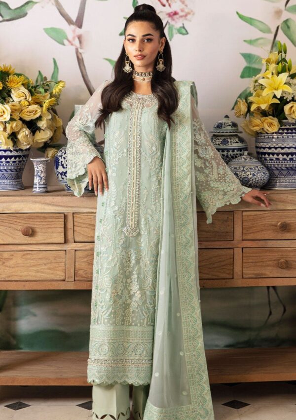 Gulaal Vol 02 Gec24 02 Jade Embroidered Chiffon Formal Collection