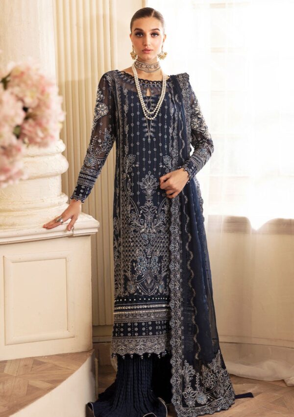 Gulaal Vol 02 Gec24 03 Evara Embroidered Chiffon Formal Collection