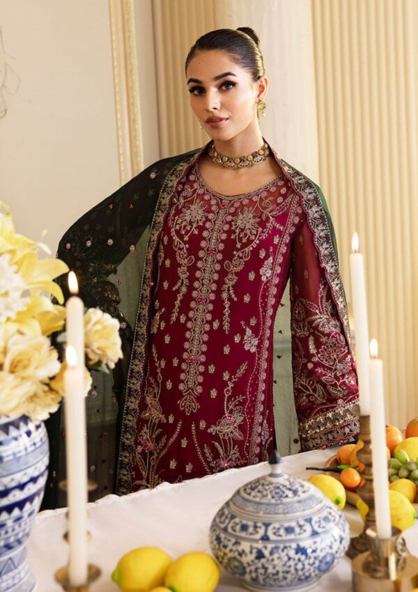 Gulaal Vol 02 Gec24 04 Blanca Embroidered Chiffon Formal Collection - Image 2