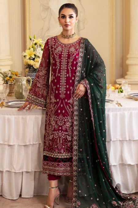 Gulaal Vol 02 Gec24 04 Blanca Embroidered Chiffon