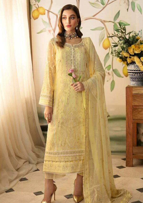 Gulaal Vol 02 Gec24 07 Estrella Embroidered Chiffon Formal Collection