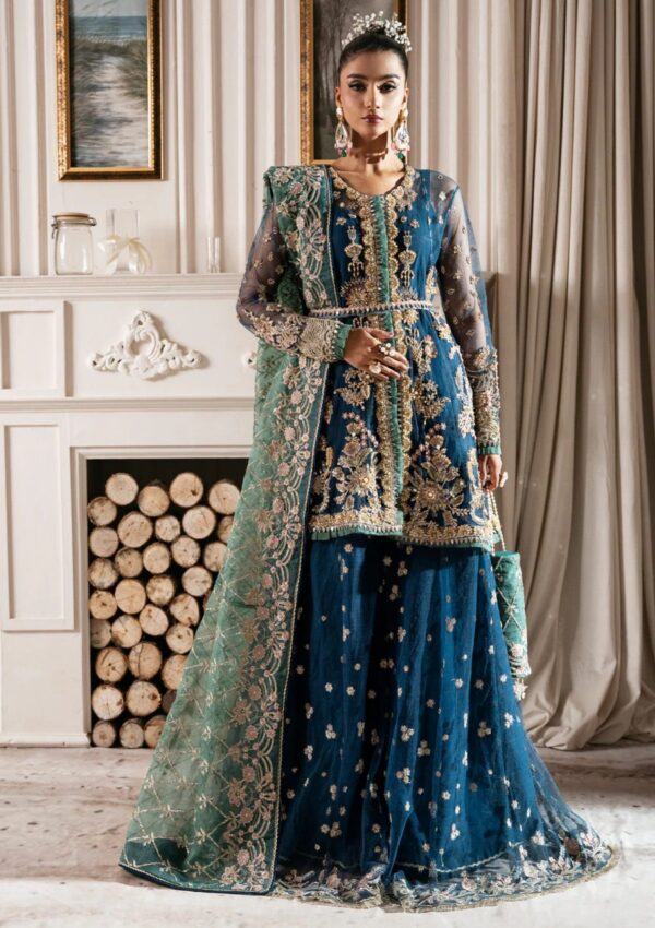 Inayat Ilw24 06 Regal Sapphire Luxury Wedding Formal Collection