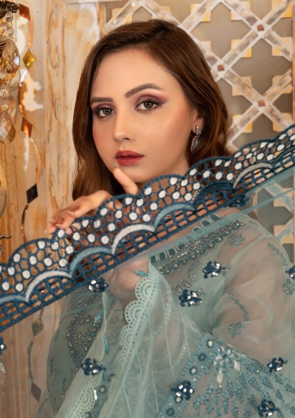 Janique Volume 4 Je24 036 Teal Jj Embellish