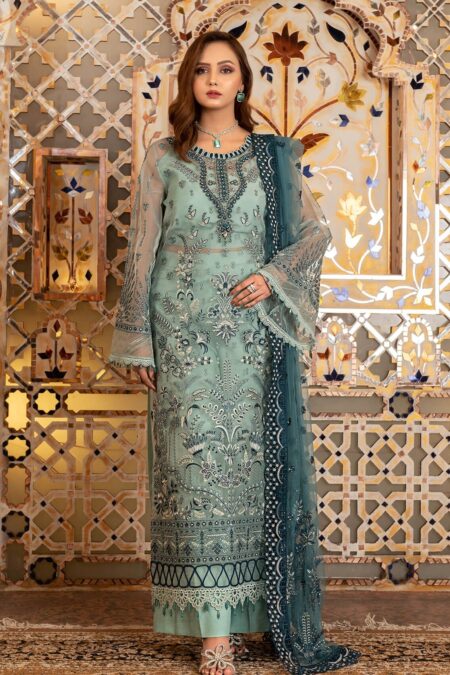 Janique Volume 4 Je24 036 Teal Jj Embellish