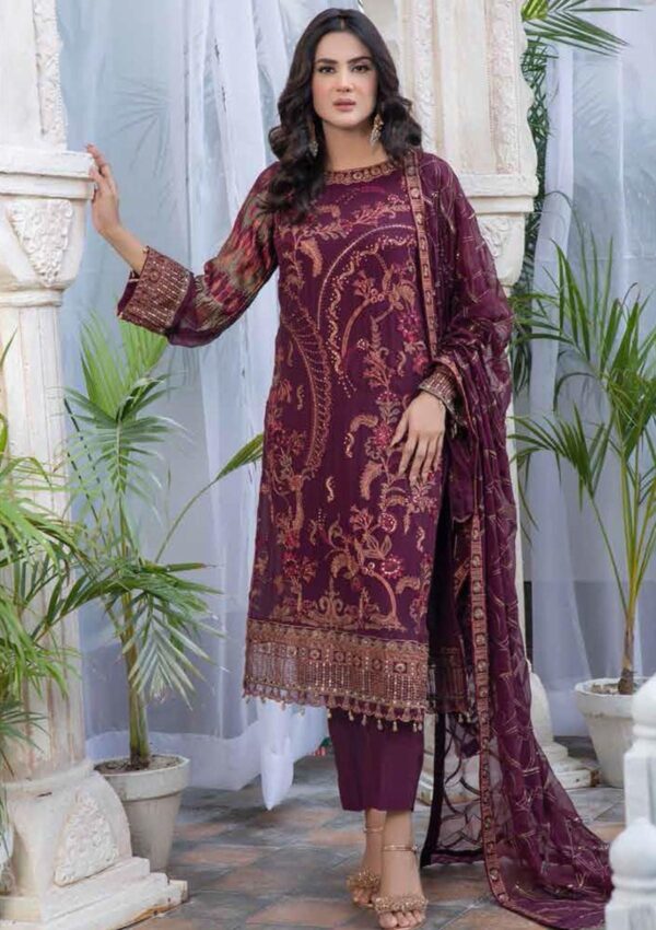 Jasper Unstitched Chiffon D 123 Sejal
