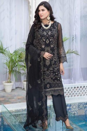 Jasper Unstitched Chiffon D 124 Sejal
