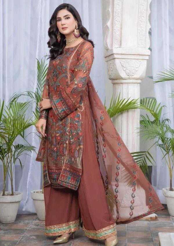 Jasper Unstitched Chiffon D 186 Sejal