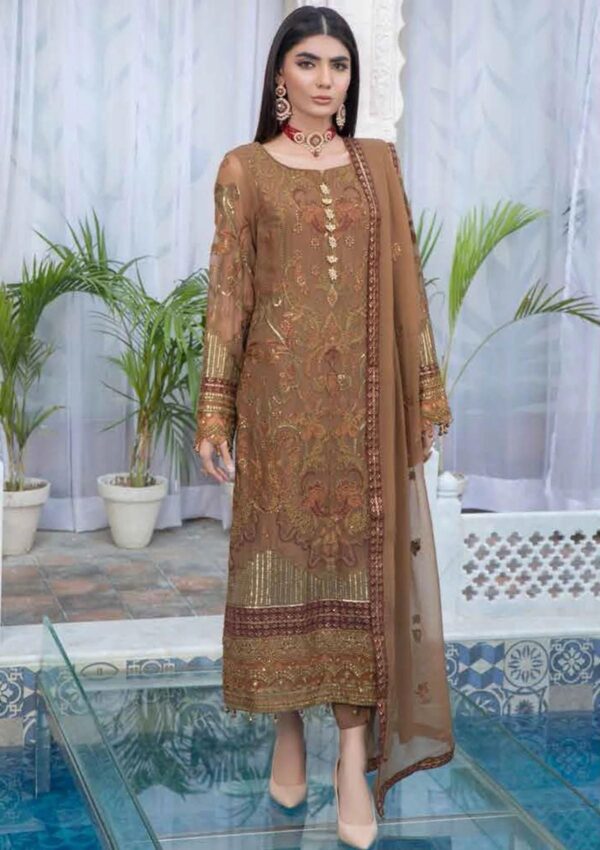 Jasper Unstitched Chiffon D 248 Sejal