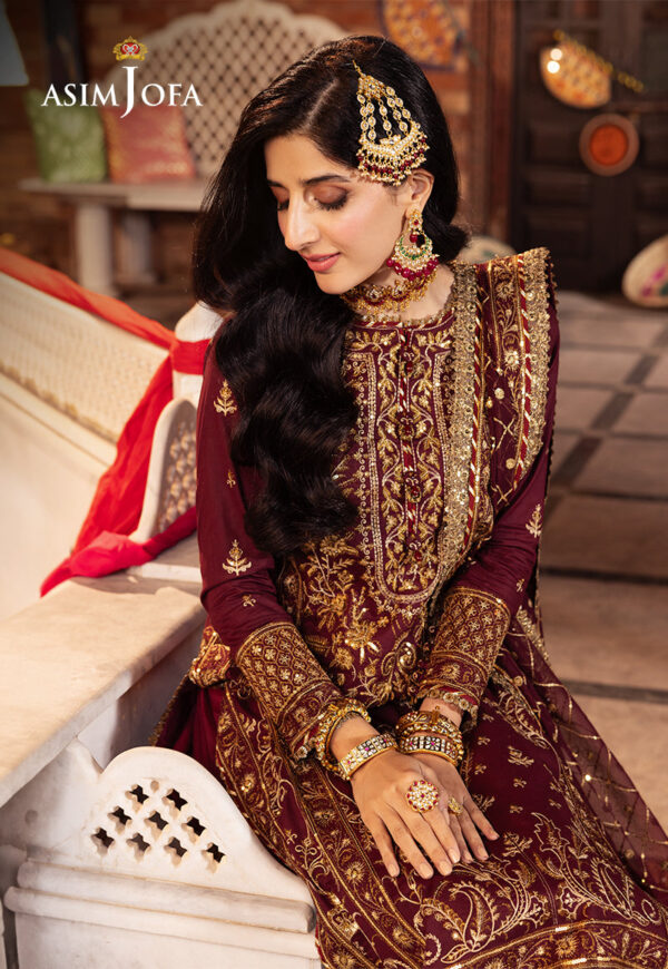 Asim Jofa Ajcd-09 Embroidered Twisted Silk