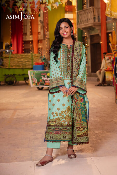 Asim Jofa Ajel-05 Printed Lawn 