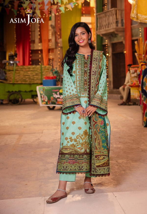 Asim Jofa Ajel-05 Printed Lawn