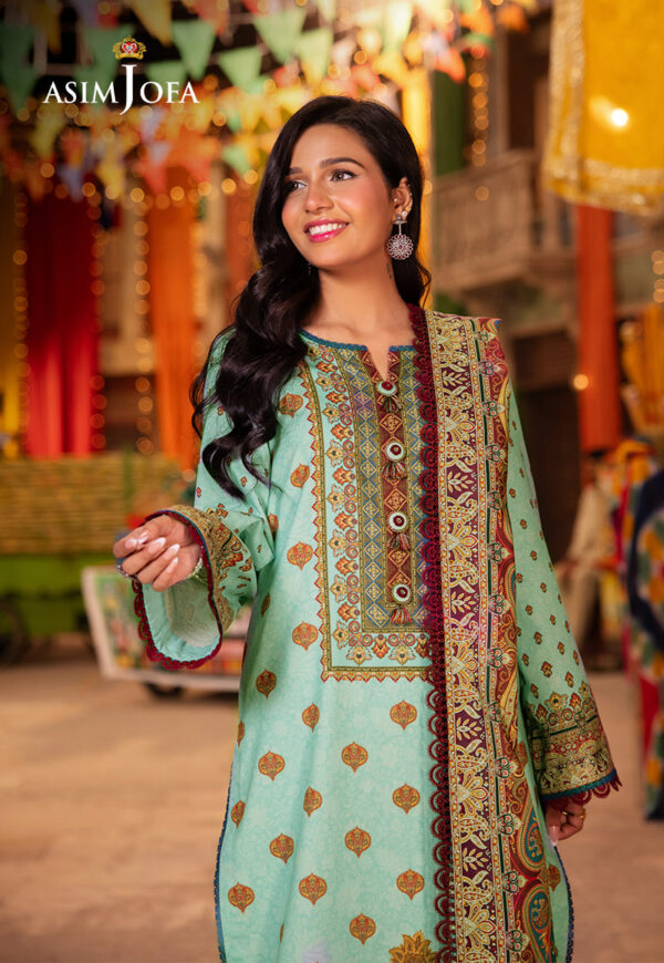 Asim Jofa Ajel-05 Printed Lawn