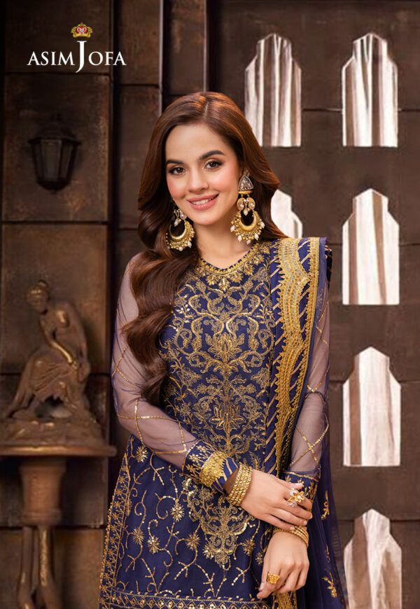 Asim Jofa Ajem-18 Embroidered