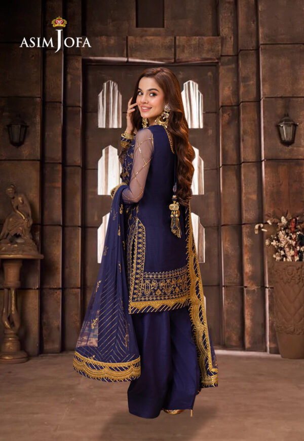 Asim Jofa Ajem-18 Embroidered