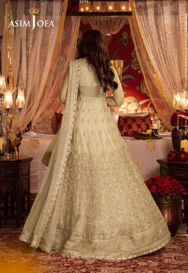Asim Jofa Ajcr-08 Embroidered Net