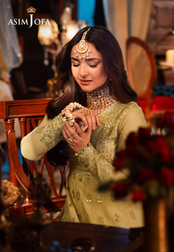 Asim Jofa Ajcr-08 Embroidered Net