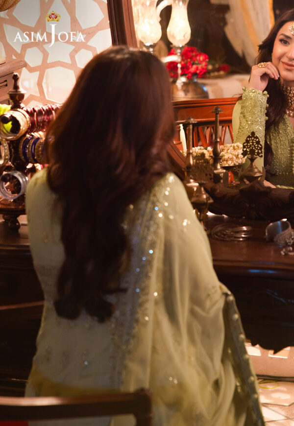Asim Jofa Ajcr-08 Embroidered Net