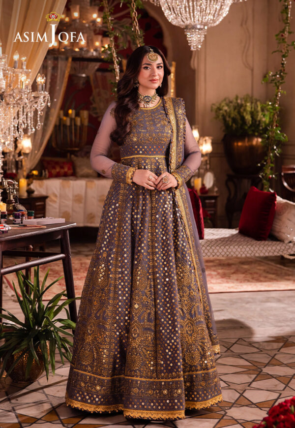 Asim Jofa Ajcr-10 Embroidered Net