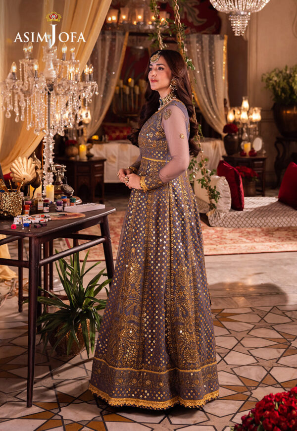 Asim Jofa Ajcr-10 Embroidered Net