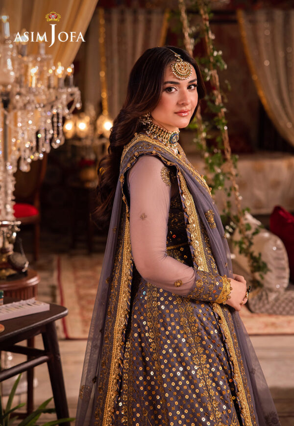 Asim Jofa Ajcr-10 Embroidered Net