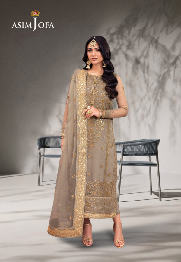 Asim Jofa Ajem-17 Embroidered