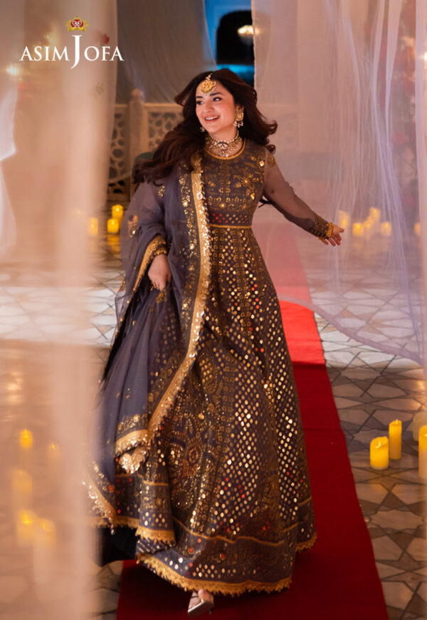 Asim Jofa Ajcr-10 Embroidered Net