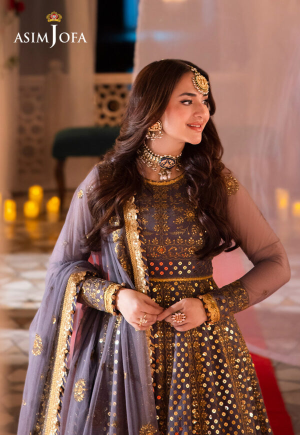 Asim Jofa Ajcr-10 Embroidered Net