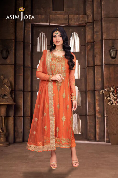 Asim Jofa Ajem-08 Embroidered