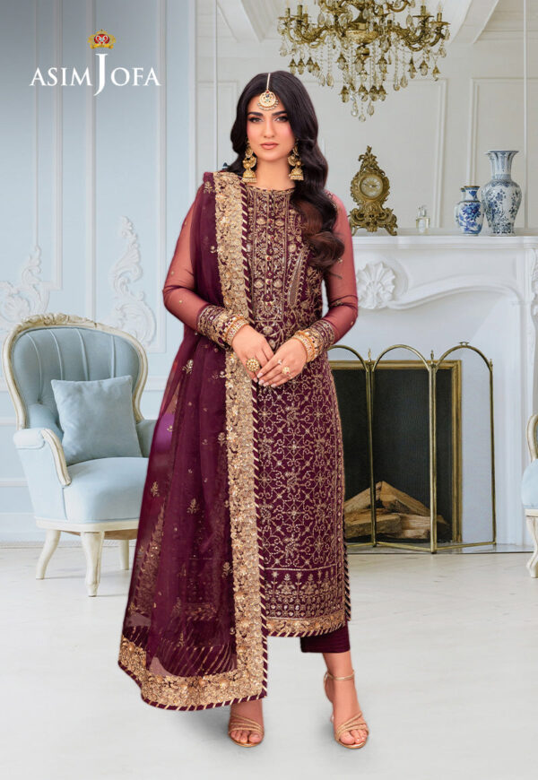 Asim Jofa Ajemd-24 Embroidered