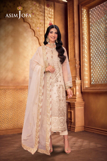 Asim Jofa Ajem-11 Embroidered