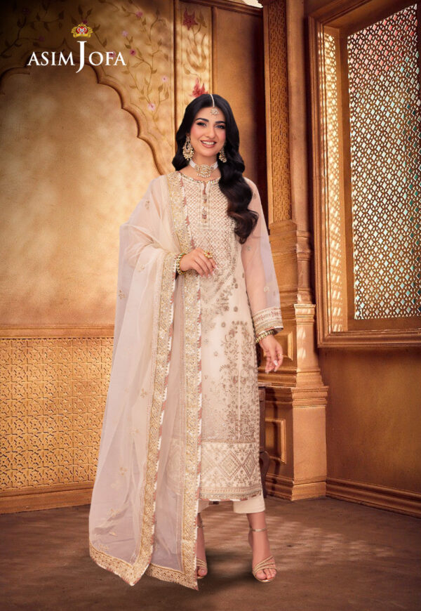 Asim Jofa Ajem-11 Embroidered