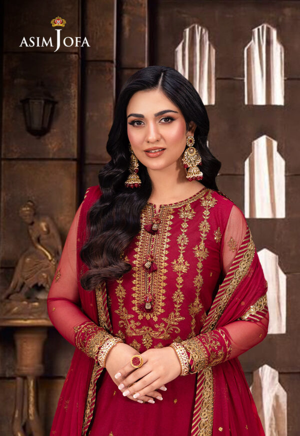 Asim Jofa Ajem-19 Embroidered