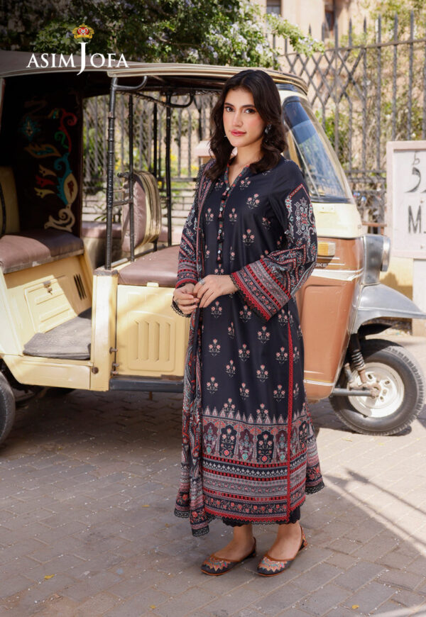 Asim Jofa Ajpl-19 Printed Arabic Lawn