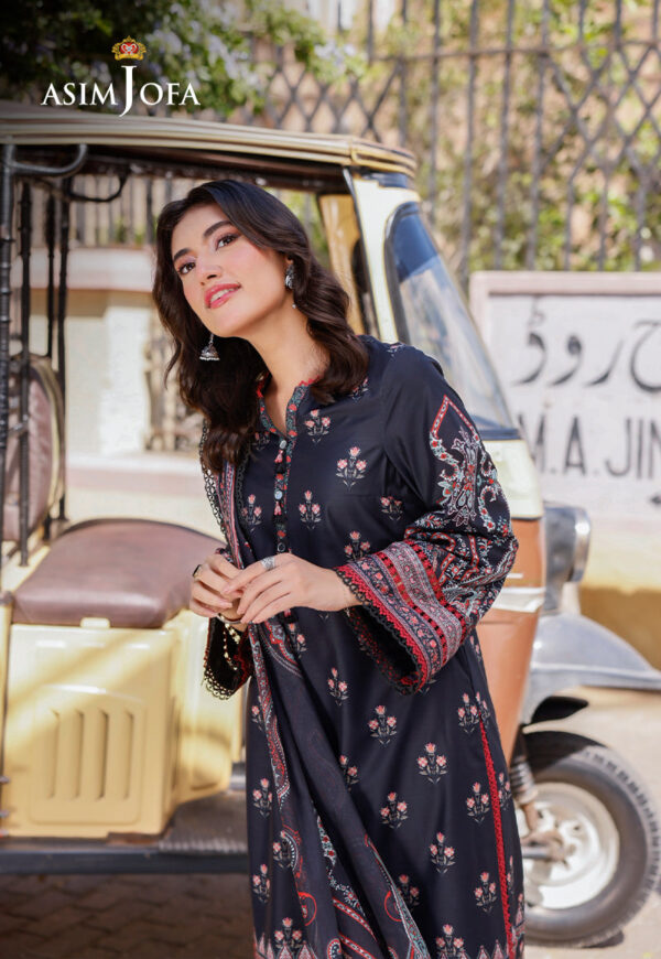 Asim Jofa Ajpl-19 Printed Arabic Lawn