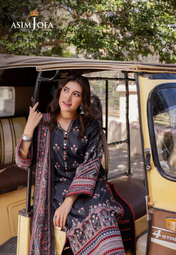 Asim Jofa Ajpl-19 Printed Arabic Lawn