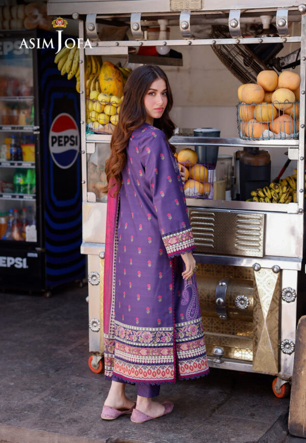 Asim Jofa Ajpl-11 Printed Arabic Lawn