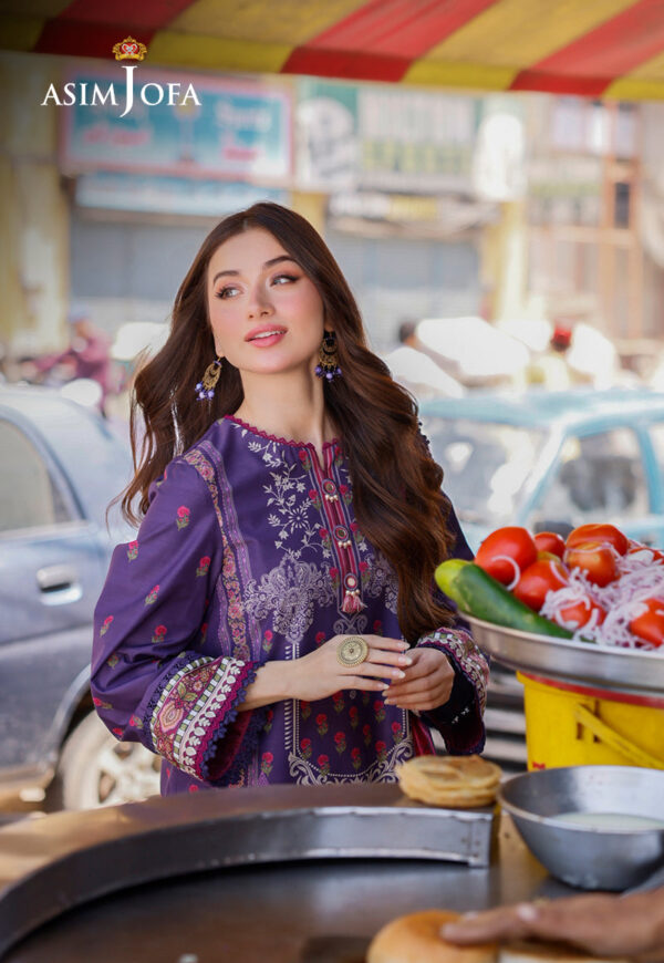 Asim Jofa Ajpl-11 Printed Arabic Lawn