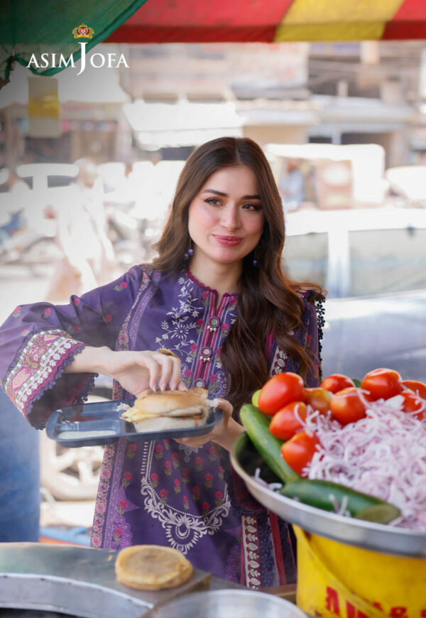 Asim Jofa Ajpl-11 Printed Arabic Lawn