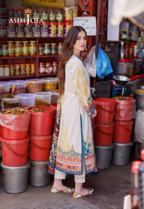 Asim Jofa Ajpl-18 Printed Arabic Lawn