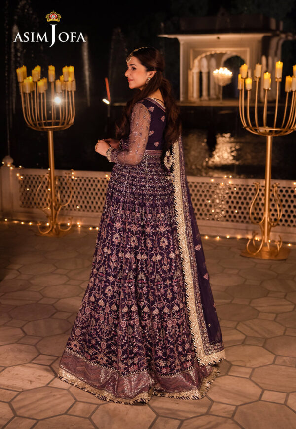 Asim Jofa Ajcr-03 Embroidered Net