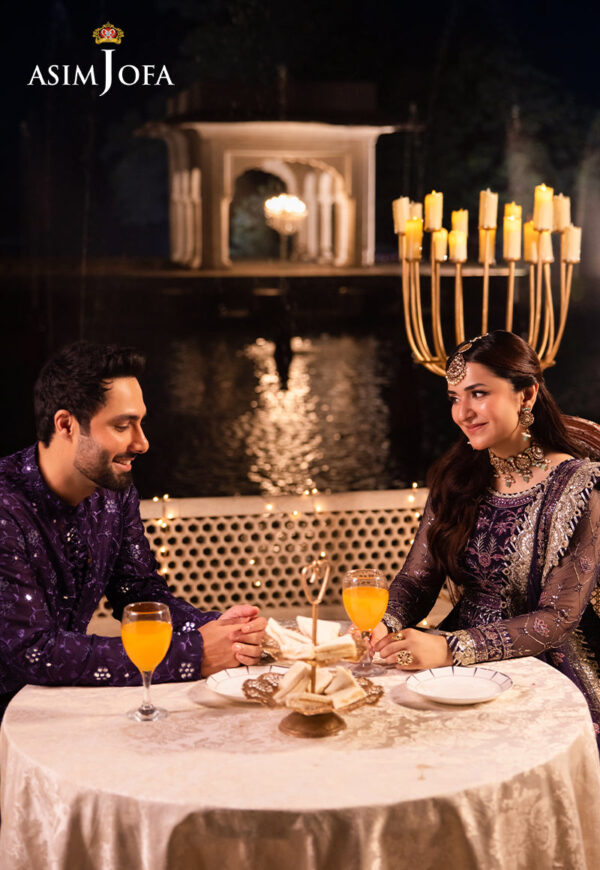 Asim Jofa Ajcr-03 Embroidered Net