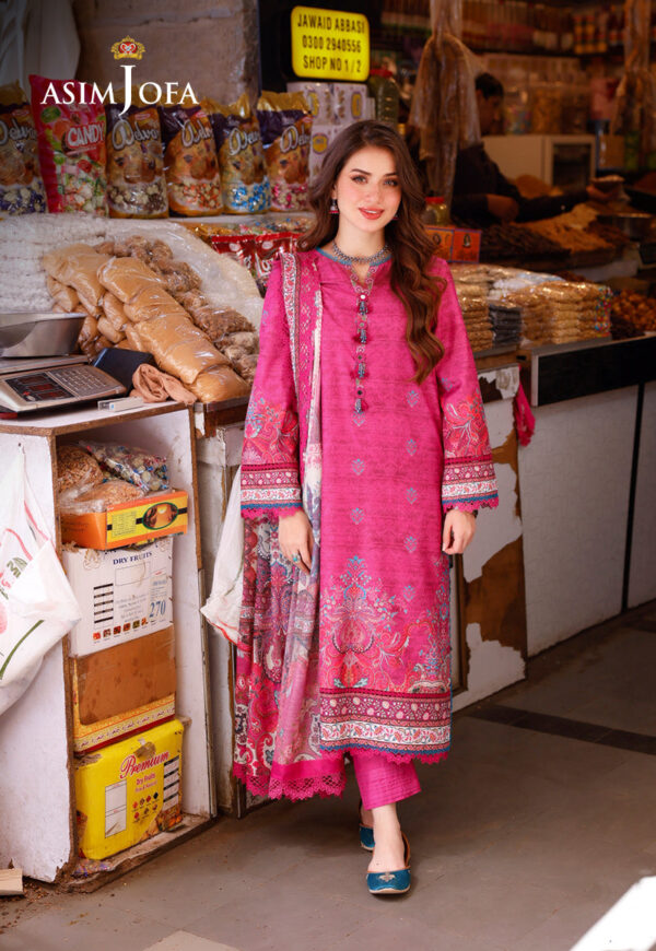 Asim Jofa Ajpl-17 Printed Arabic Lawn