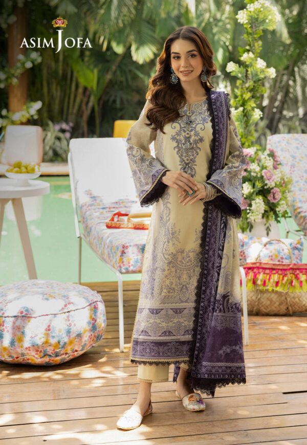 Asim Jofa Ajgbd-8 Printed Stitched