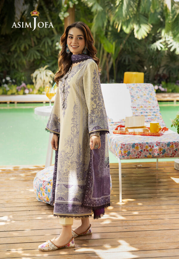 Asim Jofa Ajgb-08 Printed Lawn