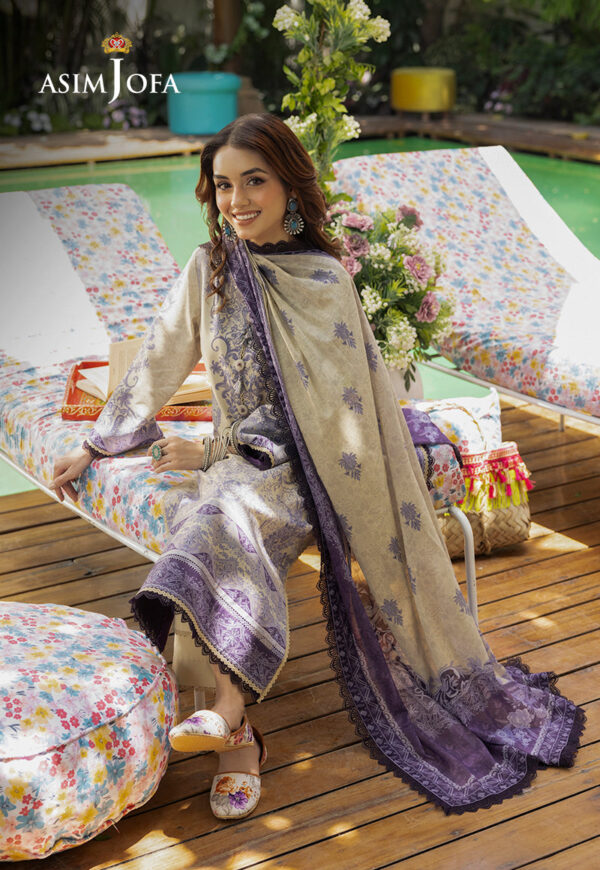 Asim Jofa Ajgbd-8 Printed Stitched