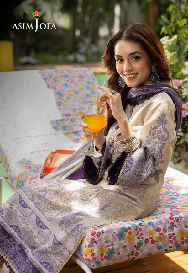 Asim Jofa Ajgbd-8 Printed Stitched