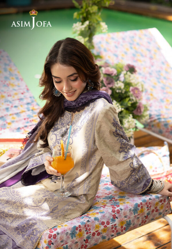 Asim Jofa Ajgbd-8 Printed Stitched